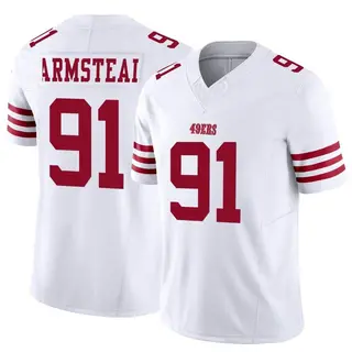 Arik Armstead Elite NO.91 Black Golden Edition Men's 49Ers Jersey