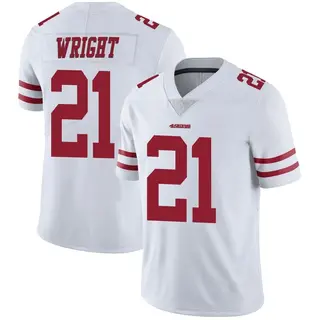 White Men's Eric Wright San Francisco 49ers Game Jersey - San Francisco  Store