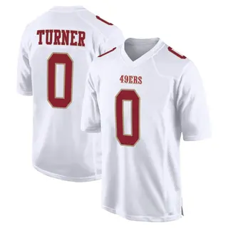 San Francisco 49ers Men's Malik Turner Game Fashion Jersey - White