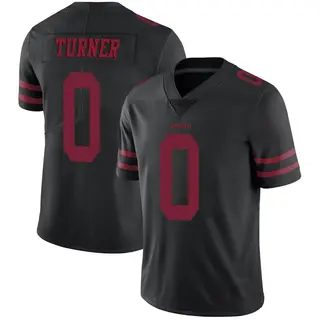 San Francisco 49ers Men's Malik Turner Limited Alternate Vapor Untouchable Jersey - Black