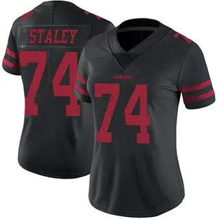 San Francisco 49ers Women's Joe Staley Limited Alternate Vapor Untouchable Jersey - Black