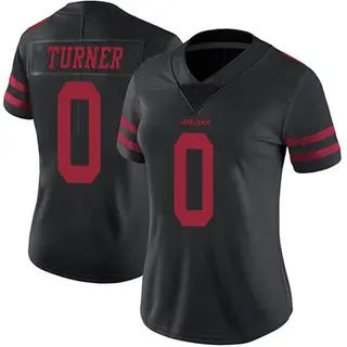 San Francisco 49ers Women's Malik Turner Limited Alternate Vapor Untouchable Jersey - Black