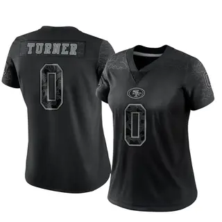 San Francisco 49ers Women's Malik Turner Limited Reflective Jersey - Black