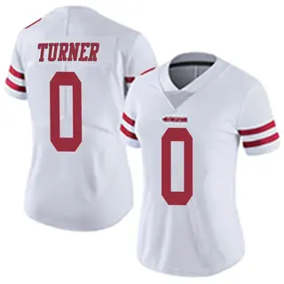 San Francisco 49ers Women's Malik Turner Limited Vapor Untouchable Jersey - White