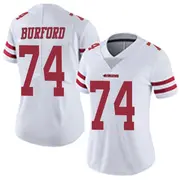 San Francisco 49ers Women's Spencer Burford Limited Vapor Untouchable Jersey - White