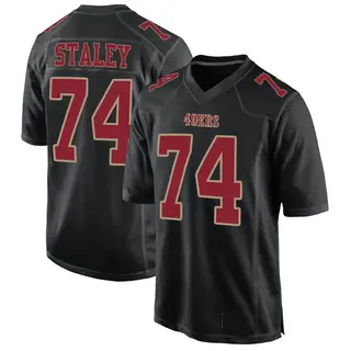 San Francisco 49ers Youth Joe Staley Game Fashion Jersey - Black