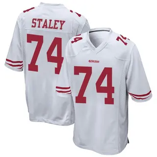 San Francisco 49ers Youth Joe Staley Game Jersey - White