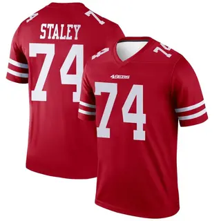 San Francisco 49ers Youth Joe Staley Legend Jersey - Scarlet