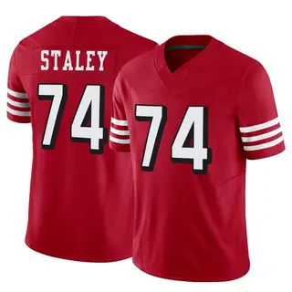 San Francisco 49ers Youth Joe Staley Limited Alternate Vapor F.U.S.E. Jersey - Scarlet