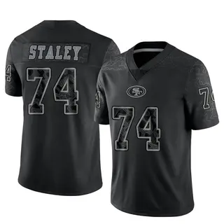 San Francisco 49ers Youth Joe Staley Limited Reflective Jersey - Black