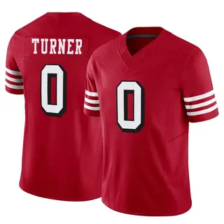 San Francisco 49ers Youth Malik Turner Limited Alternate Vapor F.U.S.E. Jersey - Scarlet