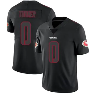 San Francisco 49ers Youth Malik Turner Limited Jersey - Black Impact