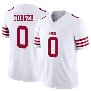 San Francisco 49ers Youth Malik Turner Limited Vapor F.U.S.E. Jersey - White