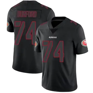 San Francisco 49ers Youth Spencer Burford Limited Jersey - Black Impact