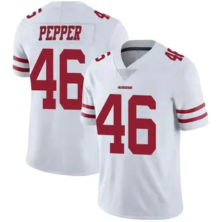 Taybor Pepper Youth San Francisco 49ers Nike Color Rush Jersey