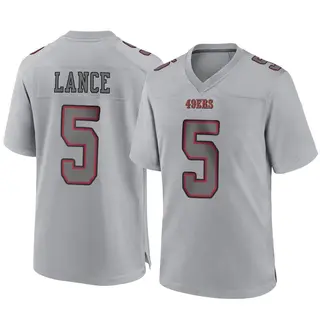 Trey Lance San Francisco 49ers Atmosphere Fashion Game Jersey